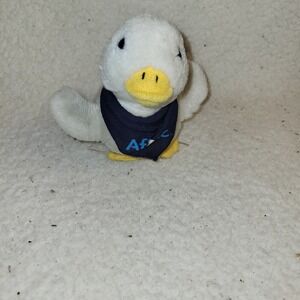 Aflac Duck Talking Plush Animal Toy Blue Bandana pre-2004 logo  6" Works